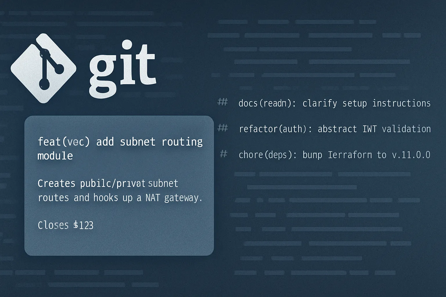 Crystal-Clear Git Commit Messages: Kicking Off My Portfolio Journey